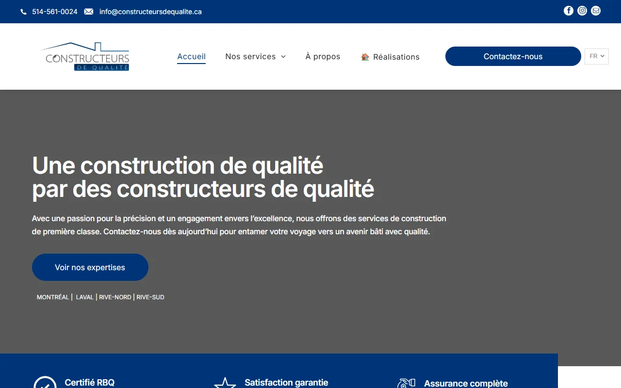Preview Constructeurs de Qualité
