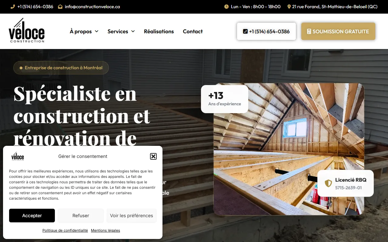 Preview Construction Véloce