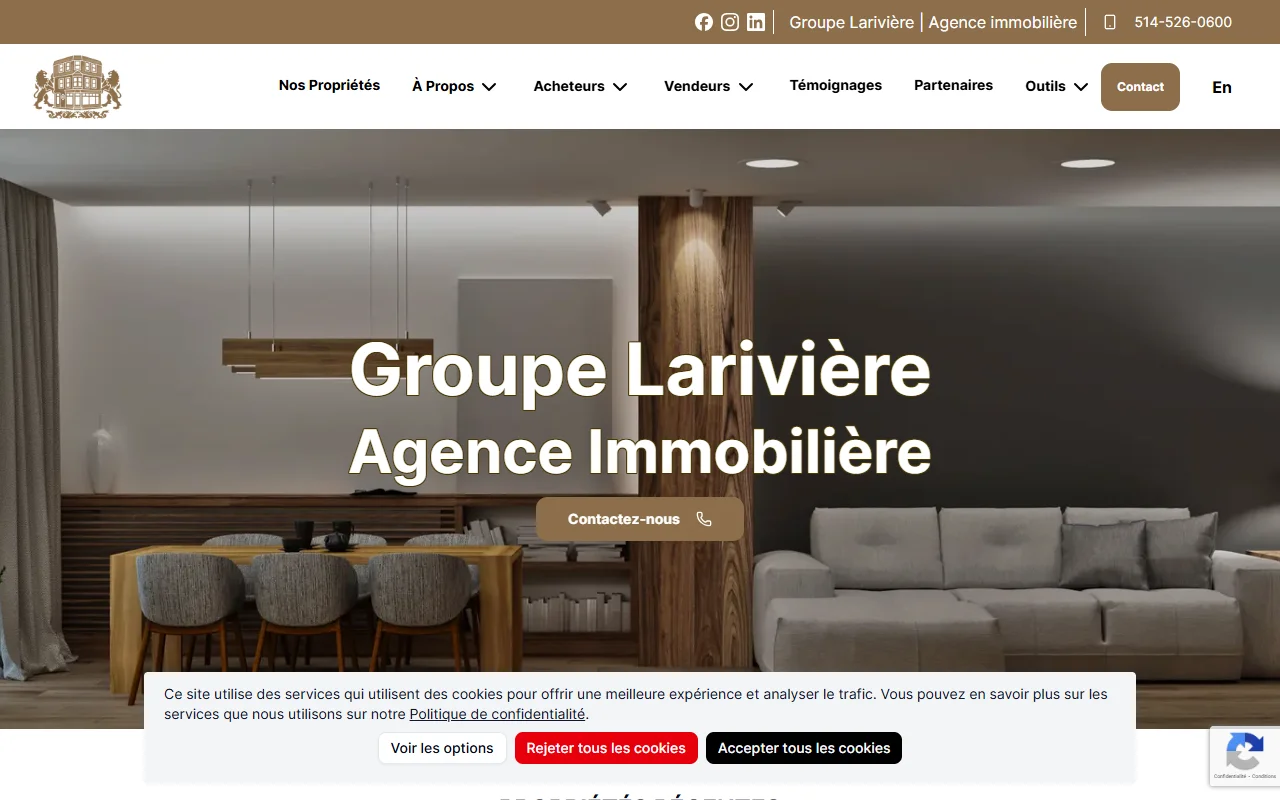 Preview Groupe Larivière
