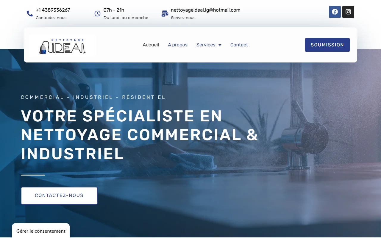 Preview Nettoyage Idéal